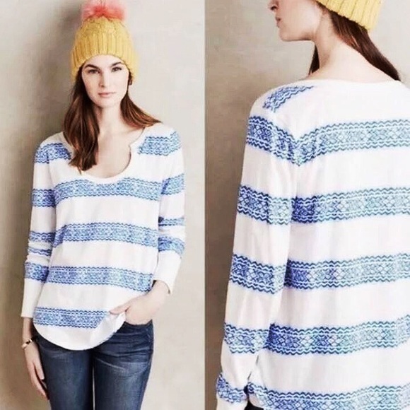 Little Yellow Button Farrier Striped Long Sleeve - Picture 1 of 8